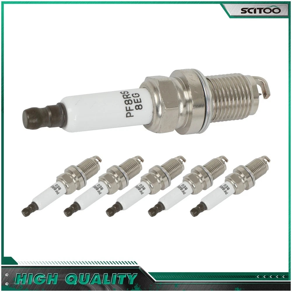 6X Iridium Spark Plugs for Porsche Cayenne Panamera Audi S5 Volkswagen Touareg (3.0L)
