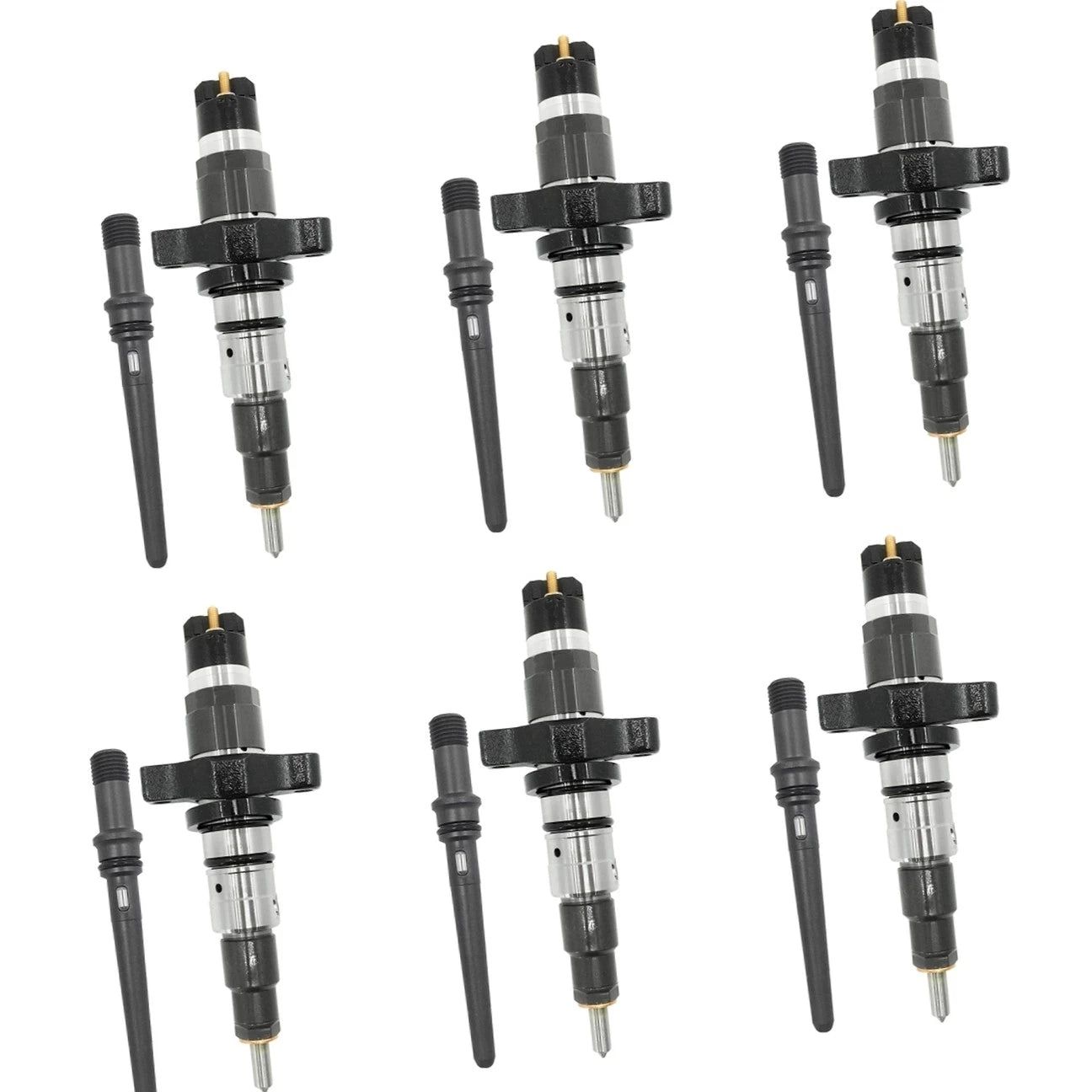 Set of 6 Diesel Fuel Injectors for Dodge Ram 5.9L Cummins (2004–2009)