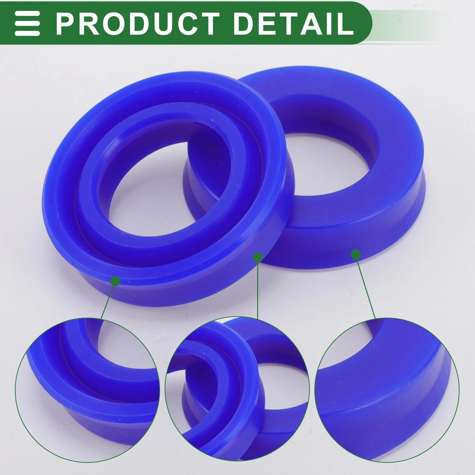 Set of 5 Oil Seal Rotary Shaft Seal 30x50x12mm High Pressure TPU