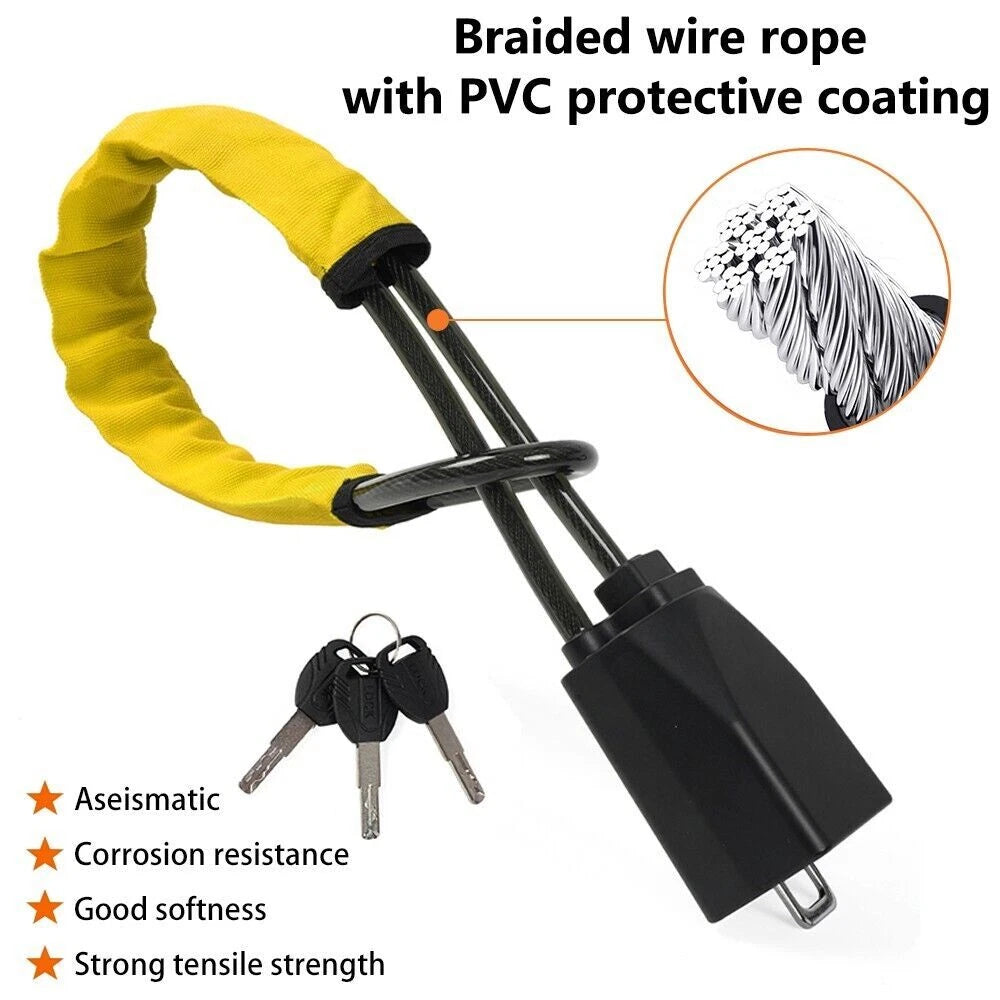 Steering Wheel Lock for Universal Cars, Trucks, SUVs (Anti-Theft)