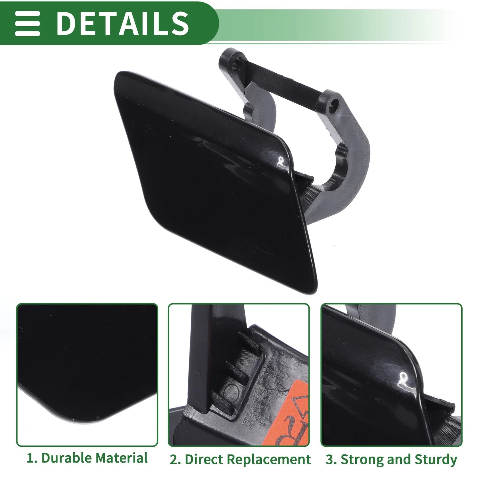 Bumper Headlight Washer Nozzle Cover Cap for Mercedes-Benz 