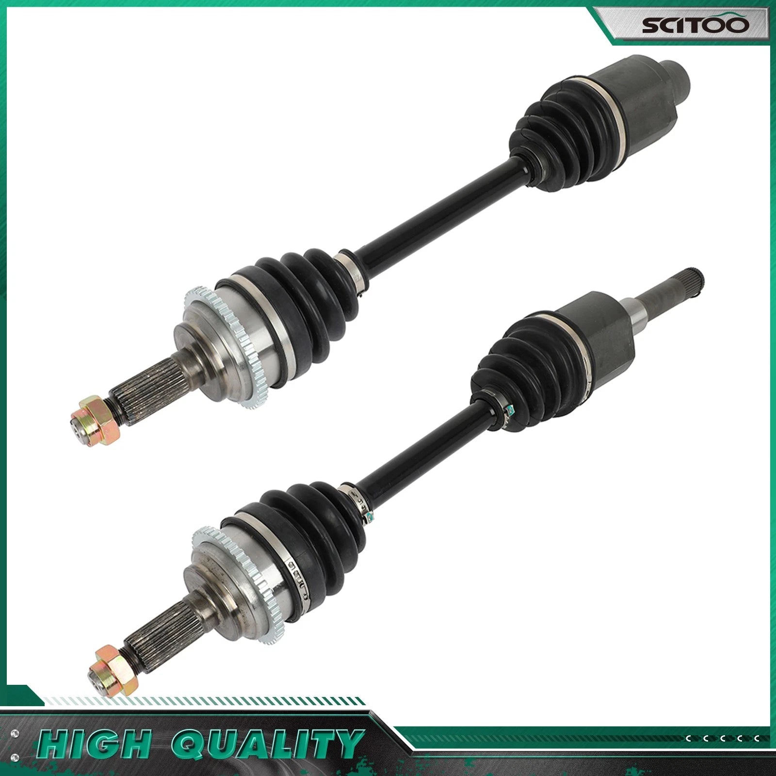 2X CV Axle Assembly for Ford Fusion (2010–2012) 2.5L Front Left & Right