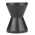 Black Rubber Roller for Boat Trailer (Easy Installation)