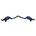 CNC Blue Extendable Brake Clutch Levers for Honda VFR1200F (2010-2014)