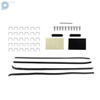 Set of 4 Window Sweeps Felts for Chevy Camaro/Pontiac Firebird (1970–198)