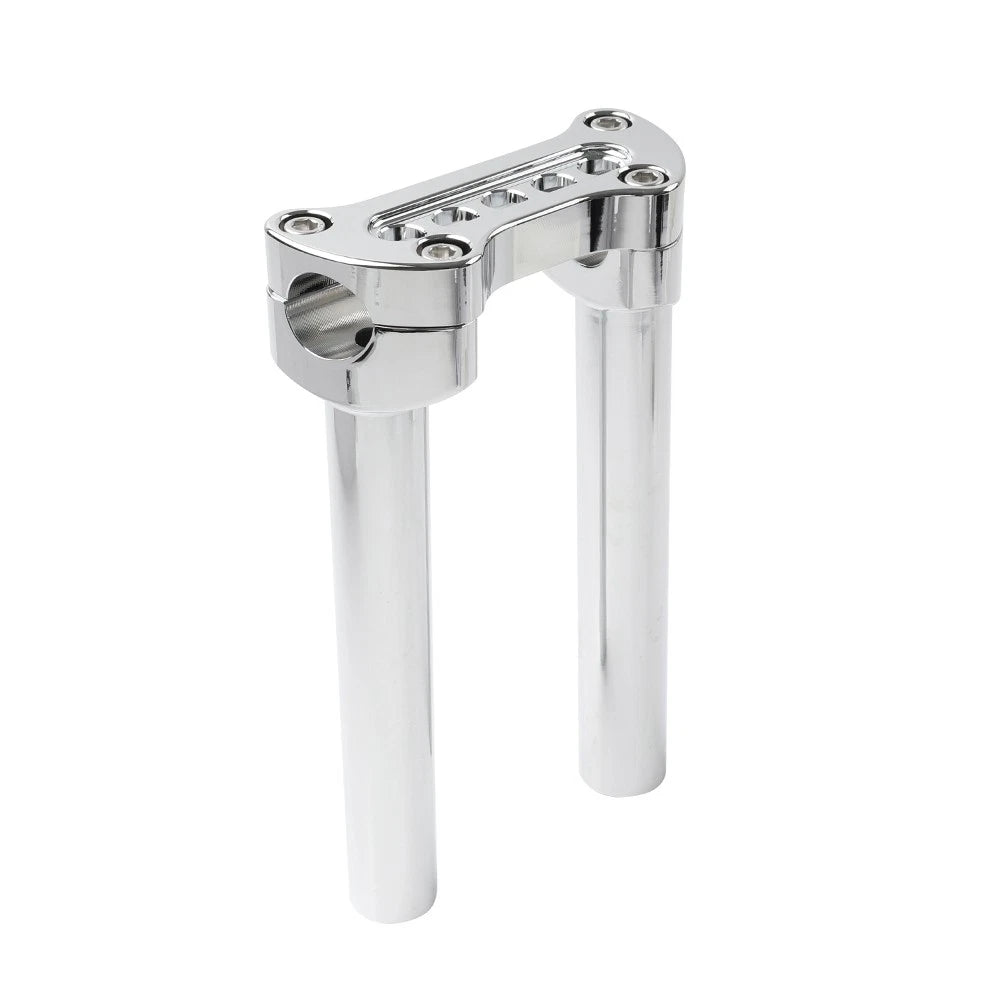 8.5" Handlebar Riser Top Clamp for Harley Fat Boy FLSTF, Low Rider (1" Bar) Chrome