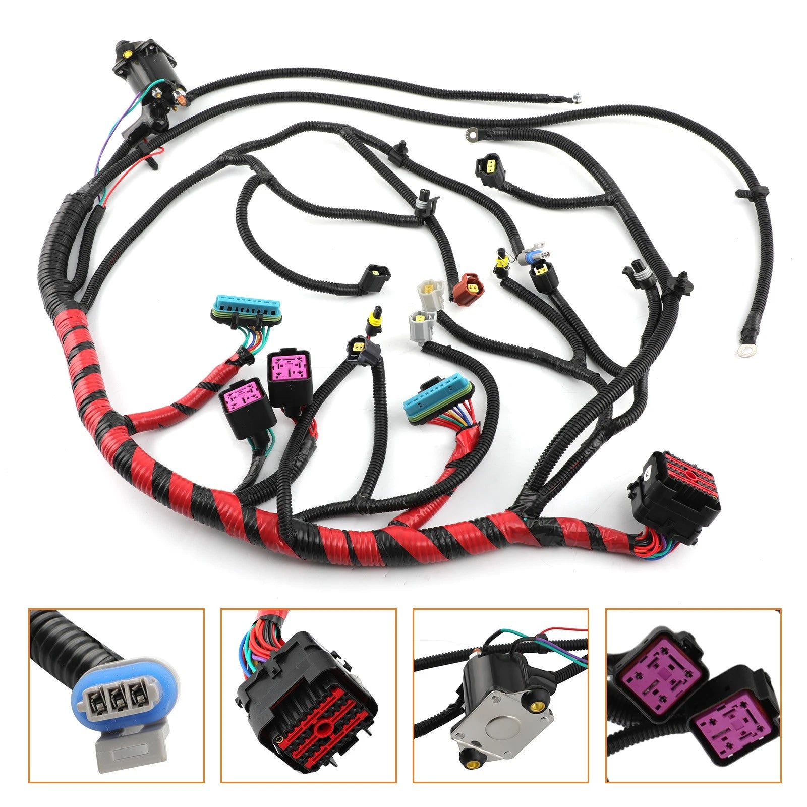 Wire Harness for Ford Super Duty F-250 F-350 F-450 7.3L (2000–2001) YC3Z-12B637-BA