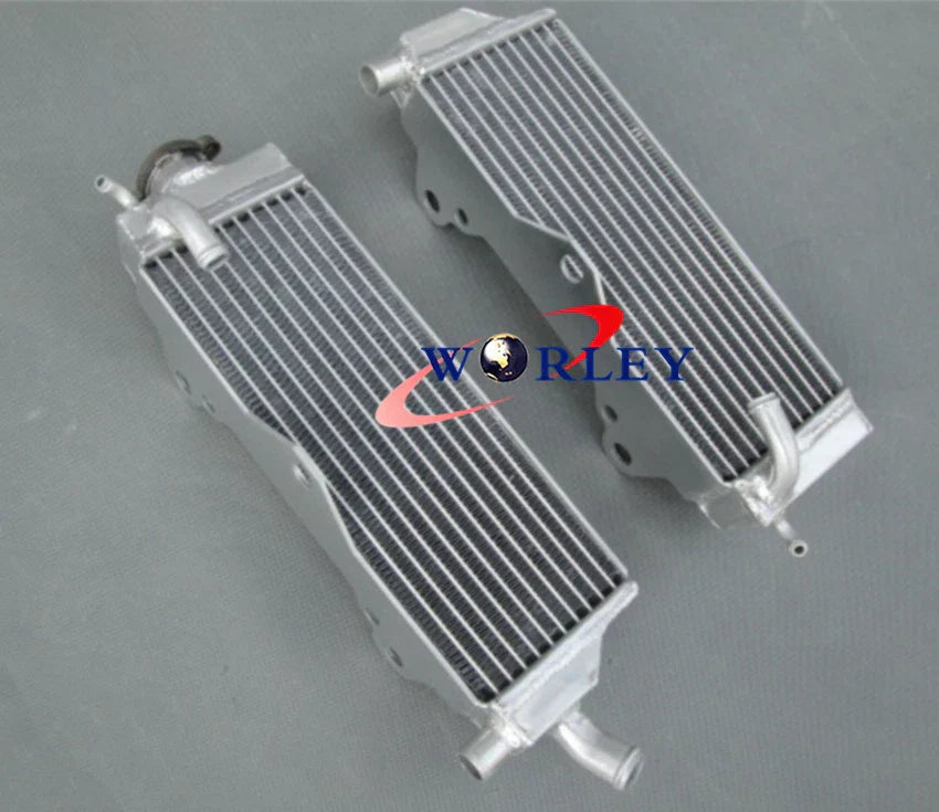 Aluminum Radiator & Blue Hose for Honda CR500 CR500R (1989)