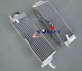 Aluminum Radiator & Blue Hose for Honda CR500 CR500R (1989)