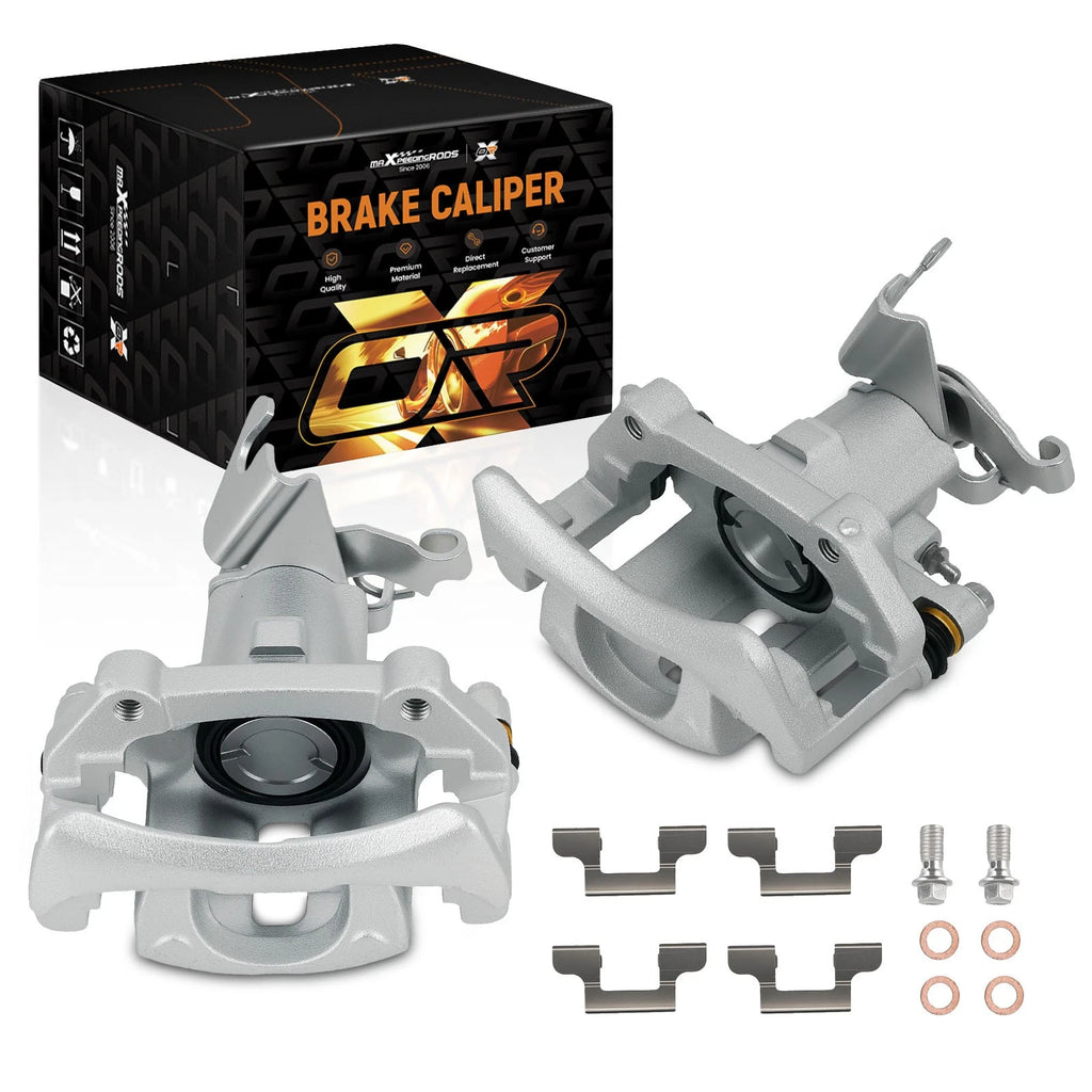 Set of 2 Rear Brake Caliper Assemblies for Ford Mustang (2005–2014) 18B4926 18B4927