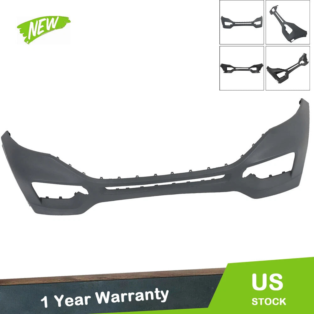 Front Bumper Cover for Ford Explorer (2020–2021) Without Park Sensor Hole
