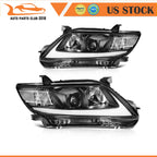 Set of 2 Headlight Assemblies for Toyota Camry (2010–2011)