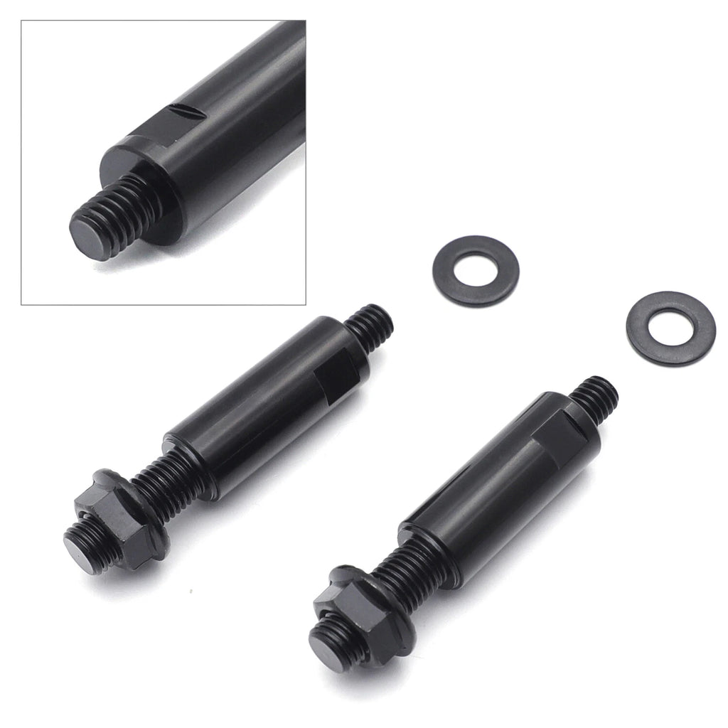 1-1/2" Clockwise Raised Mirror Adapters for Honda Suzuki Kawasaki Indian V