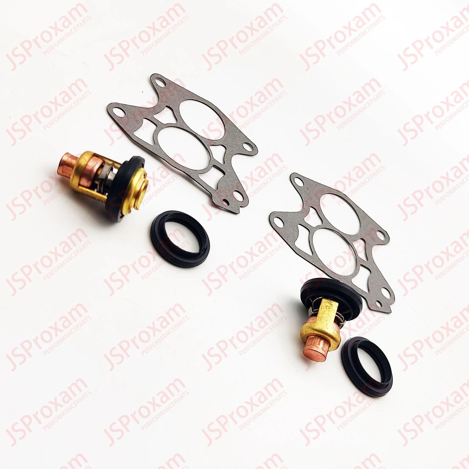 Set of 2 Thermostats for Yamaha 15-220HP (50 Degree) 6E5-12411 & 688-12414