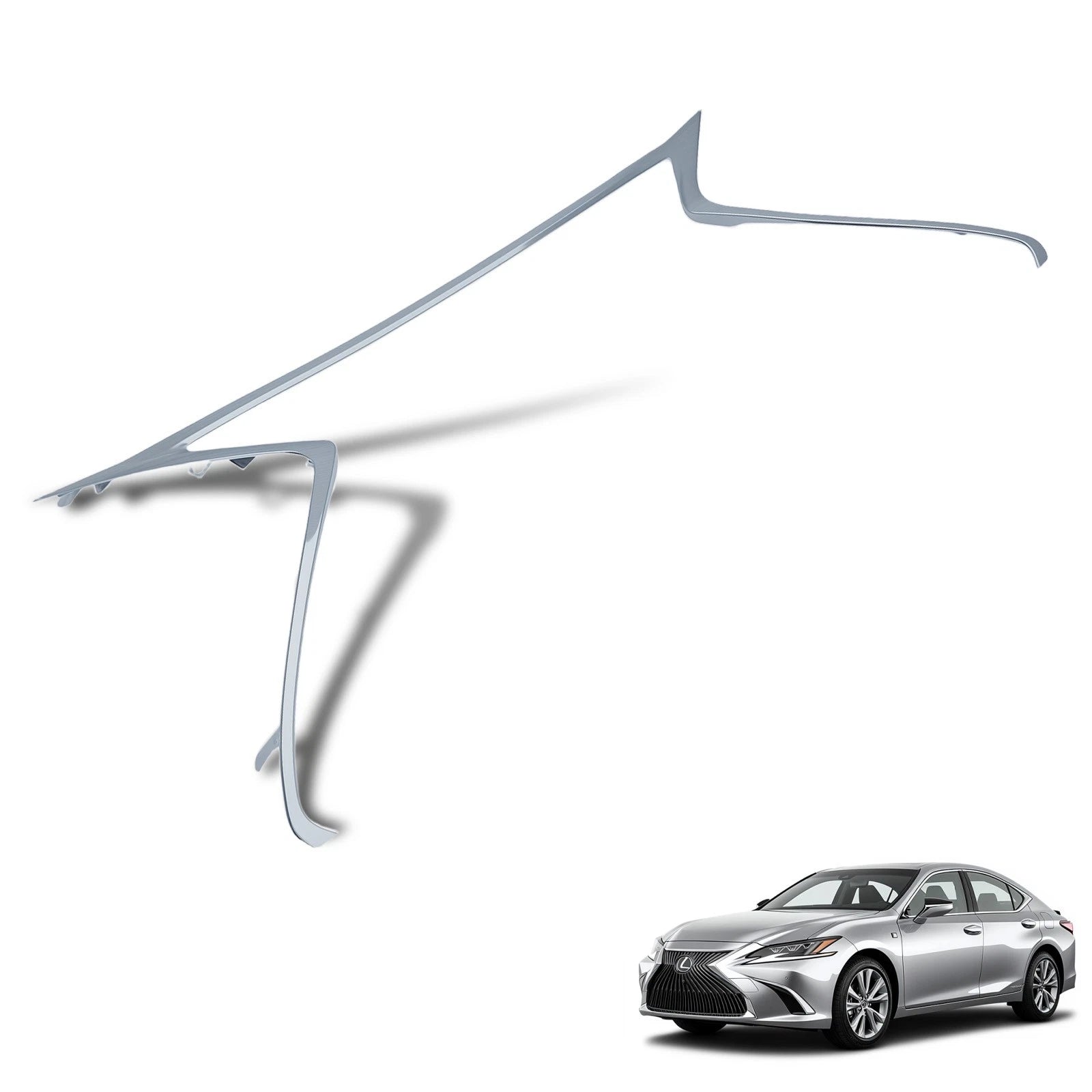 Front Upper Bumper Trim for Lexus ES350 ES300h (2016–2018)