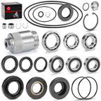 Rear Differential Axle Bearing Seal Kit & Nut Tool for Honda Rancher 350 (2000–2006)