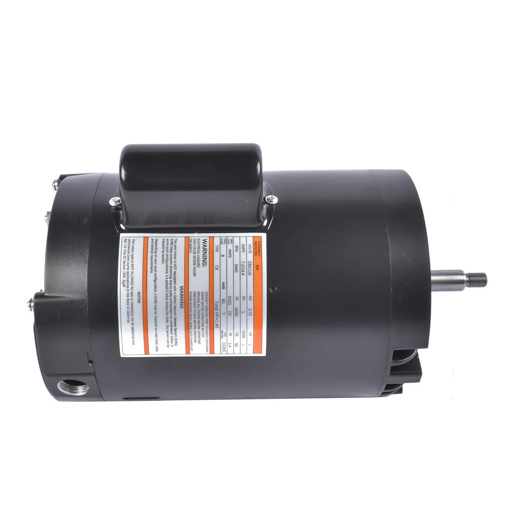 1HP C-Face Single Speed Pump Motor for Various Models (115/230V)