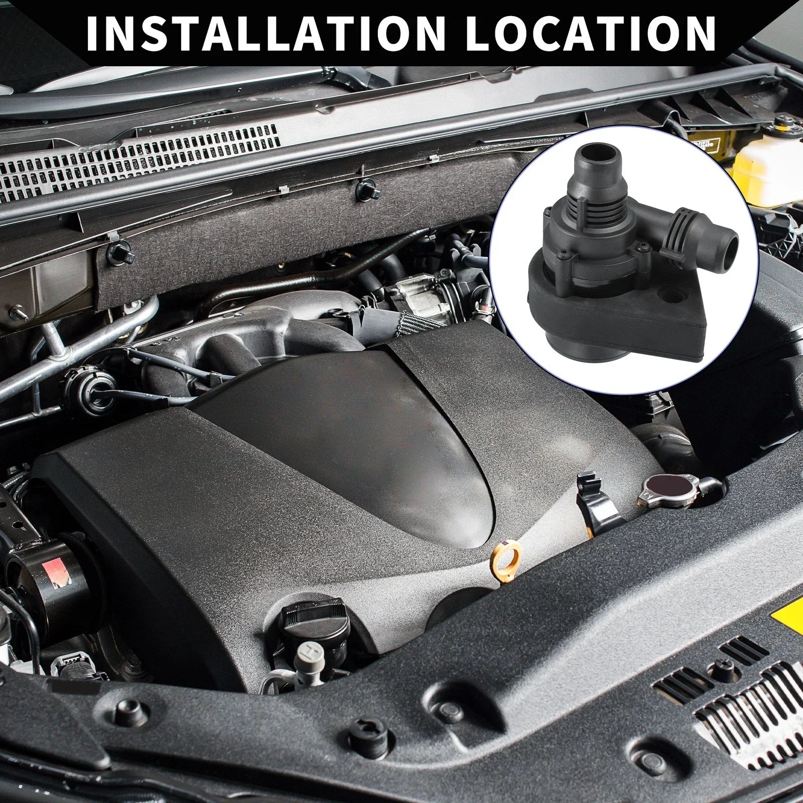 Auxiliary Water Pump for BMW 525i 530i 528i
