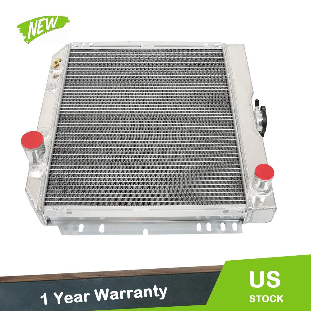 3 Row Aluminum Radiator for Ford Fairlane Falcon Galaxie V8 (1963–1970)