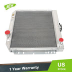 3 Row Aluminum Radiator for Ford Fairlane Falcon Galaxie V8 (1963–1970)