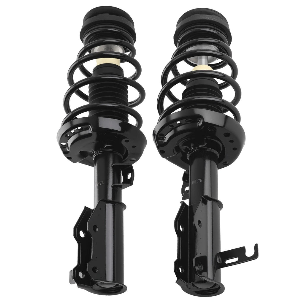 Pair Front Complete Struts with Coil Springs for Chevrolet Malibu (2013–2015)