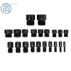 Set of 44 Metric and Inch Nut and Bolt Thread Checkers