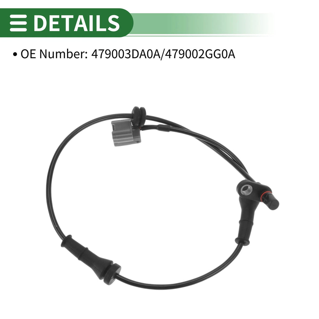 ABS Wheel Speed Sensor No. 479003DA0A for Nissan Sentra 1.8L (2013–2016)