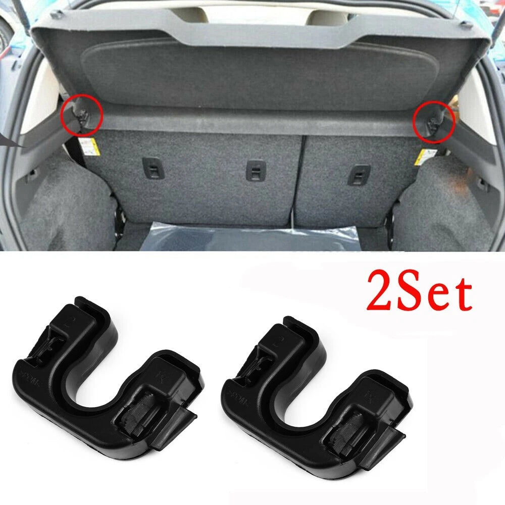 Set of 2 Parcel Shelf Clips for Ford Focus, Fiesta (2000–2023)
