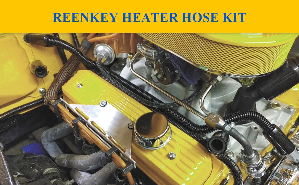 2X Flexible Heater Hose Kit for 5/8" 3/4" Necks (44")