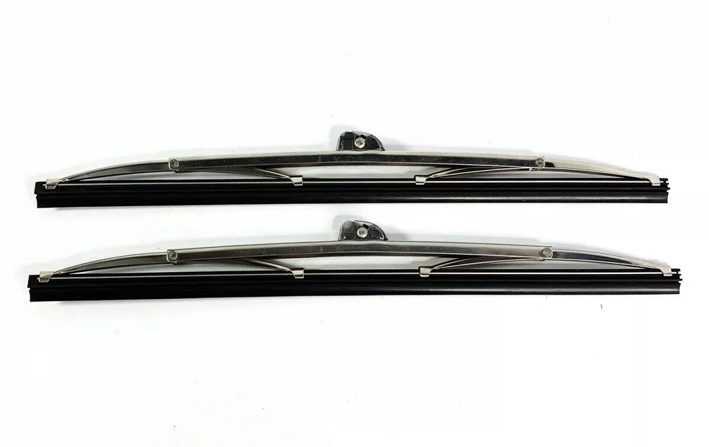 Wiper Blades Front Polished Stainless Steel Wrist Type for Pair (2011–2018)