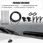 Set of 2 Windshield Washer Nozzles No. 85381AE020 for Toyota Sienna 