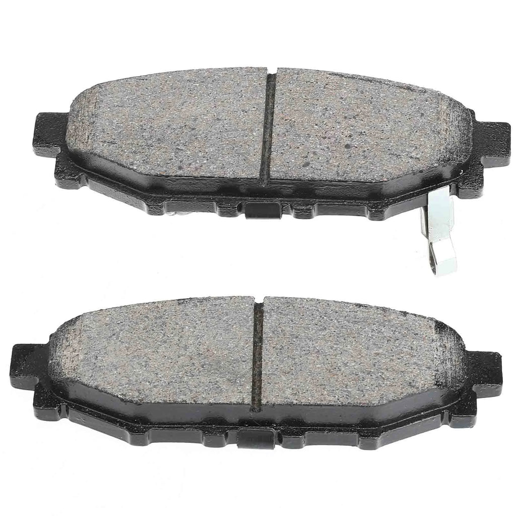 Rear Drilled Brake Rotors & Ceramic Pads for Subaru Forester Impreza (2014–2021)