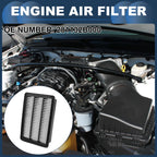 Engine Air Filter No. 281132B000 for Hyundai Santa Fe (2007–2009)