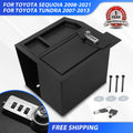 Center Console Safe Box for Toyota Tundra (2007–2013) / Sequoia (2008–2021)