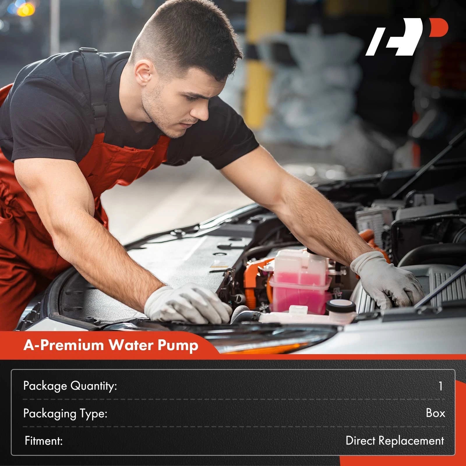 Engine Water Pump for Jeep Cherokee KL (2019-2022) L4 2.0L