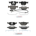 Bosch Quietcast Disc Brake Pads Kit for BMW E39 530i 540i (1997–2003)