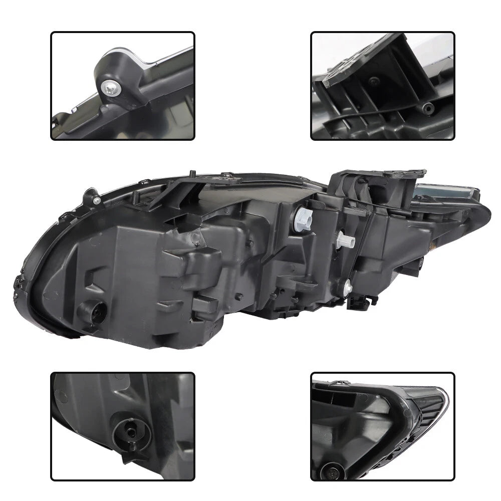 LED Headlight Assembly Chrome for Honda Accord (2018–2021) Right Side
