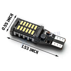 T15 LED Reverse Backup Light Bulb for Chevy Ford GMC (6000K, 921, 912)