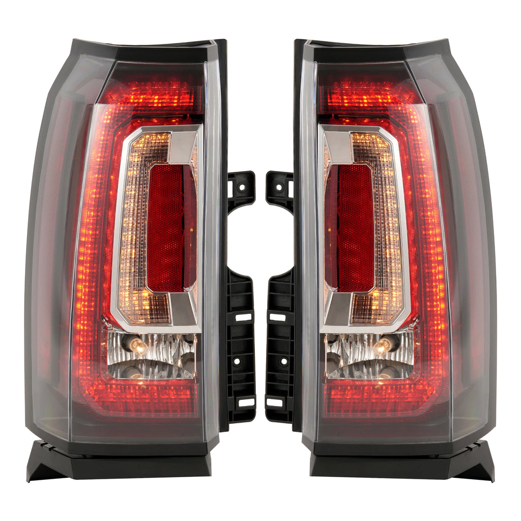 Set of 2 Tail Lights for GMC Yukon (2015–2020) Rear Brake Lamps