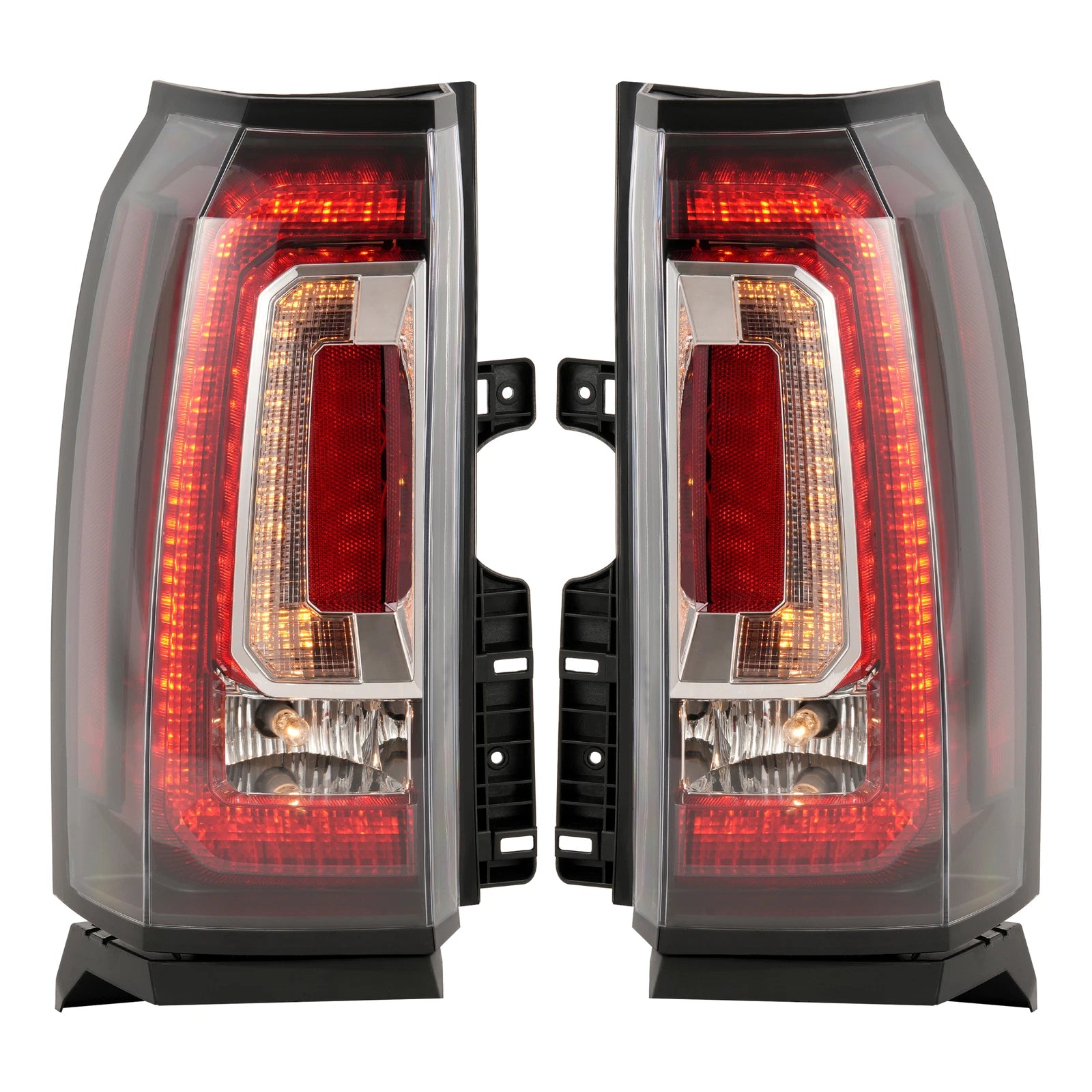 Set of 2 Tail Lights for GMC Yukon (2015–2020) Rear Brake Lamps