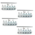 Set of 4 Carburetor Repair Rebuild Kits for Yamaha FZR600R (1990–1999)