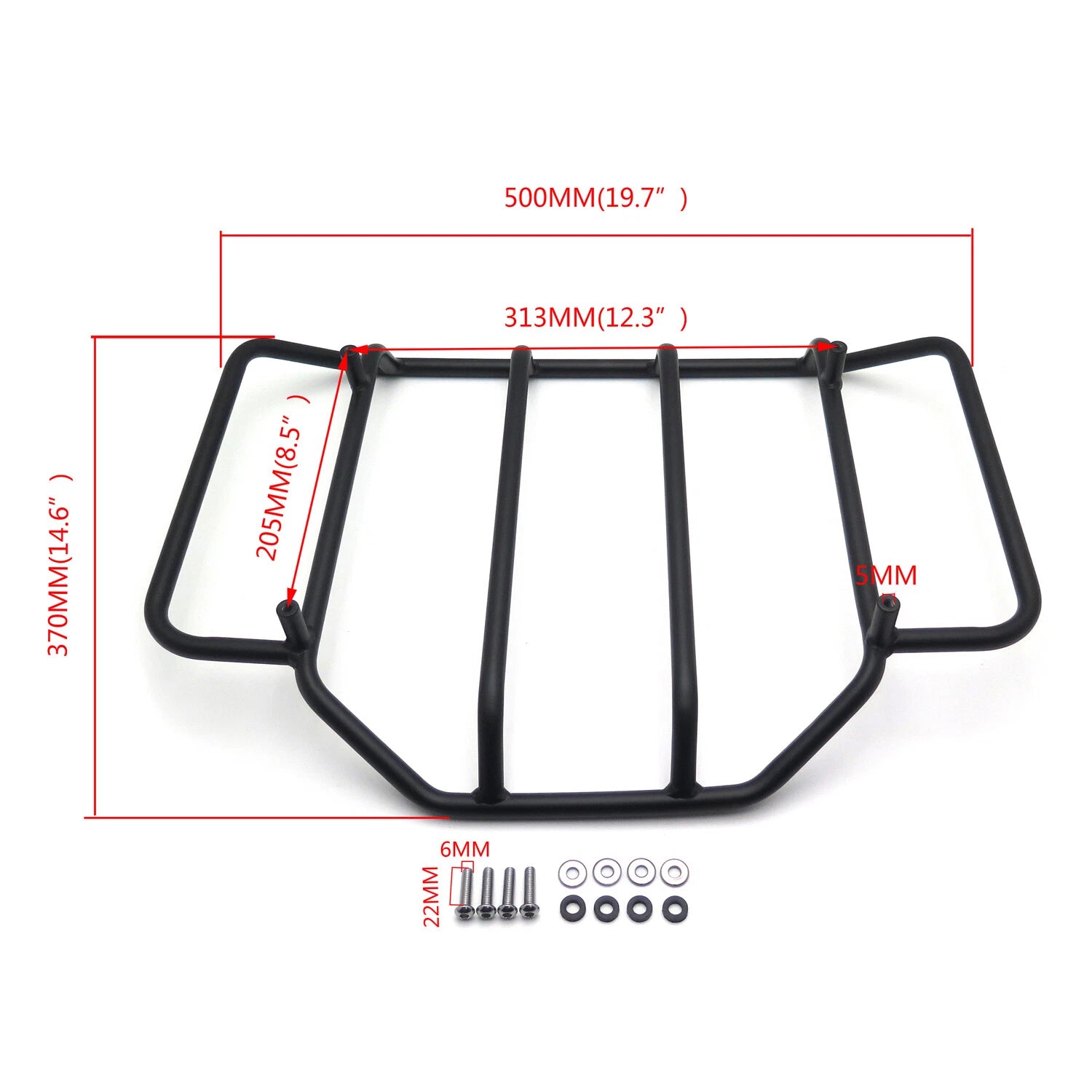 Tour Pak luggage top rack for Harley Touring Road King Street Glide (2014–2023)