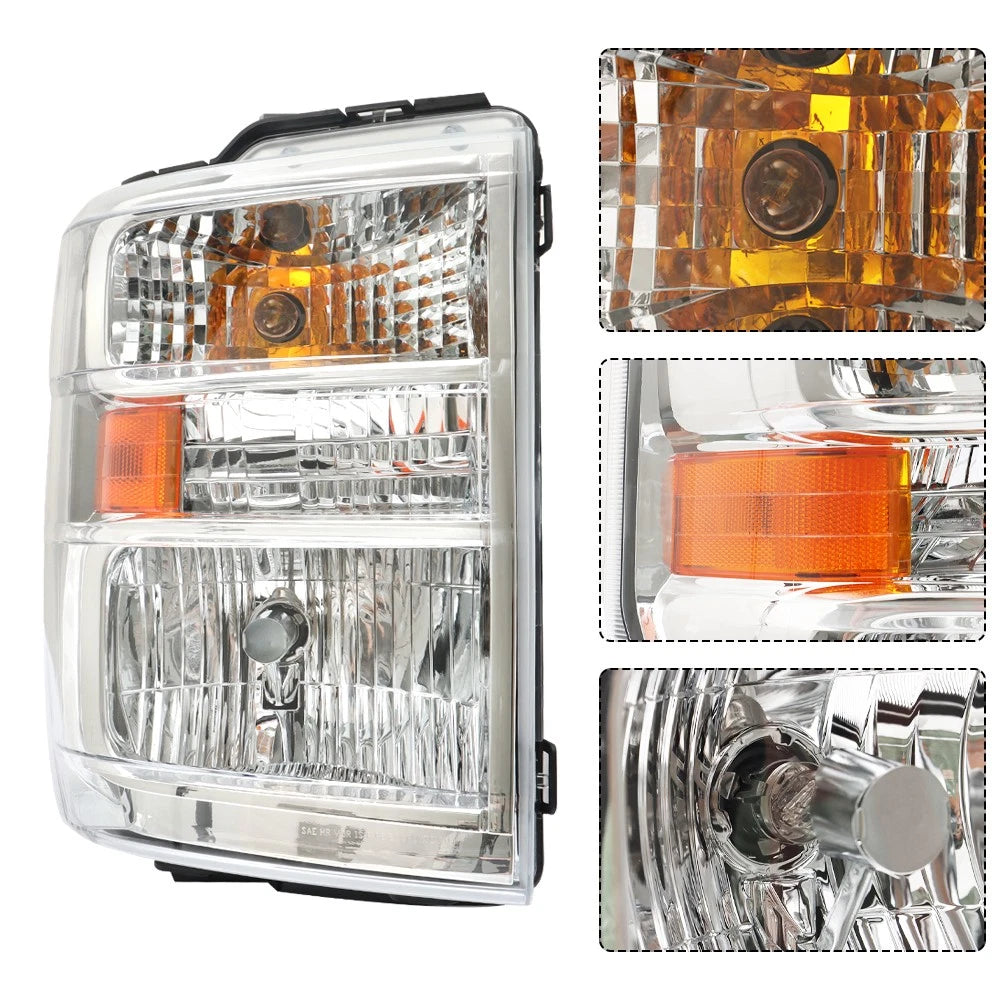 Right Headlight Assembly for Ford E150 E250 E350 E450 (2008–2014)