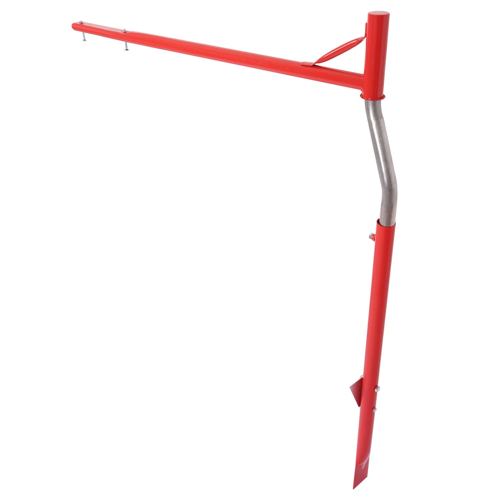 Mailbox Post Support for Universal Use (Galvanized)
