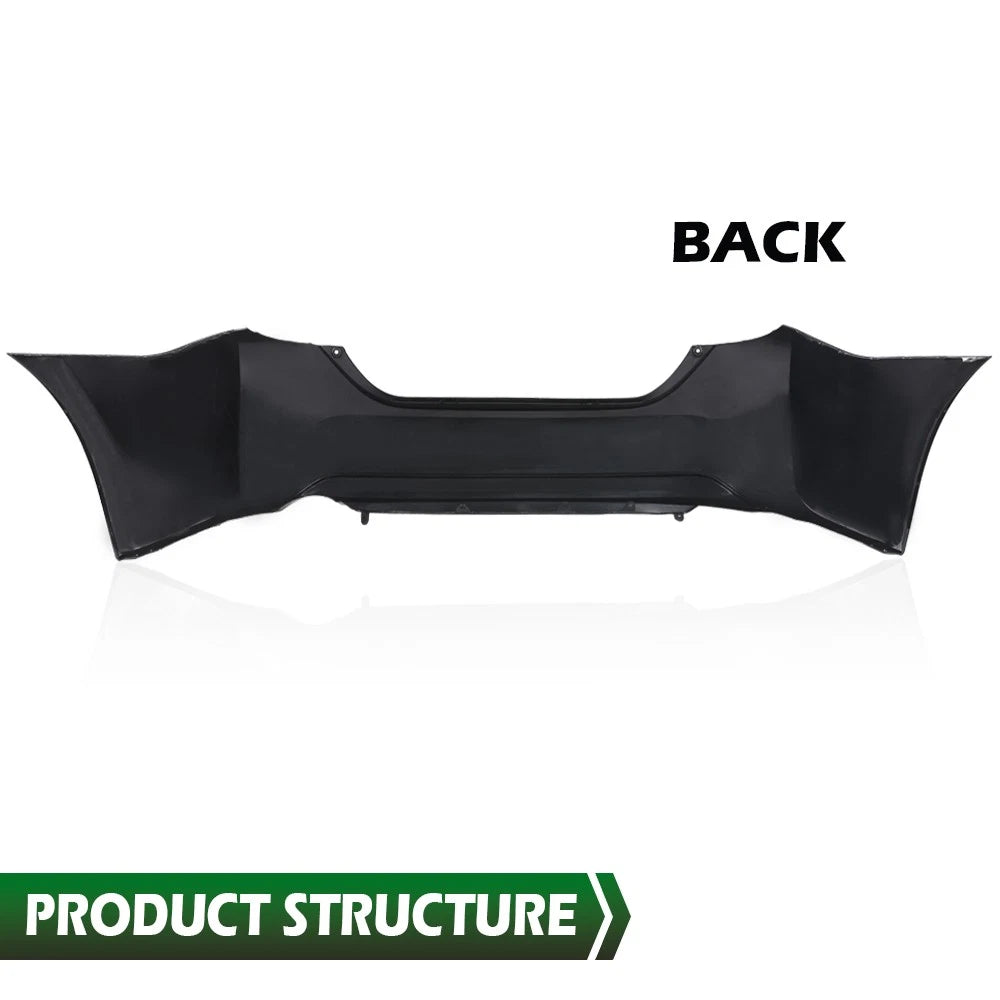 Rear Bumper Cover for Toyota Corolla Sedan (2014–2019)