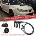 Set of 4 Spark Plug Wire Ignition Coil Cables No. 22451AA940 for Subaru Legacy (2006–2009)