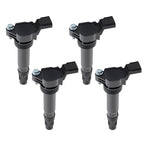 Set of 4 Ignition Coils for Chevrolet Spark (2012–2015) 1.2L L4 19350923 25190788
