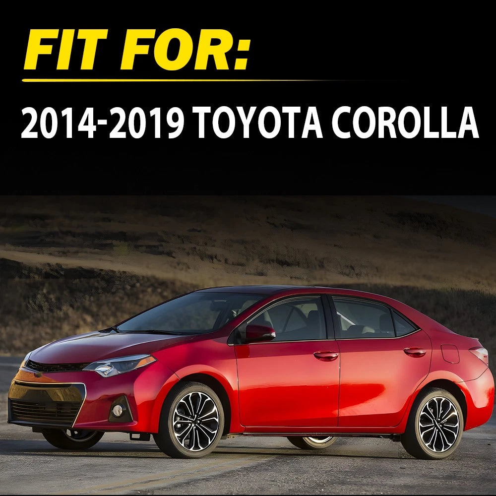 Set of 2 Outer Door Handles for Toyota Corolla (2014–2019)