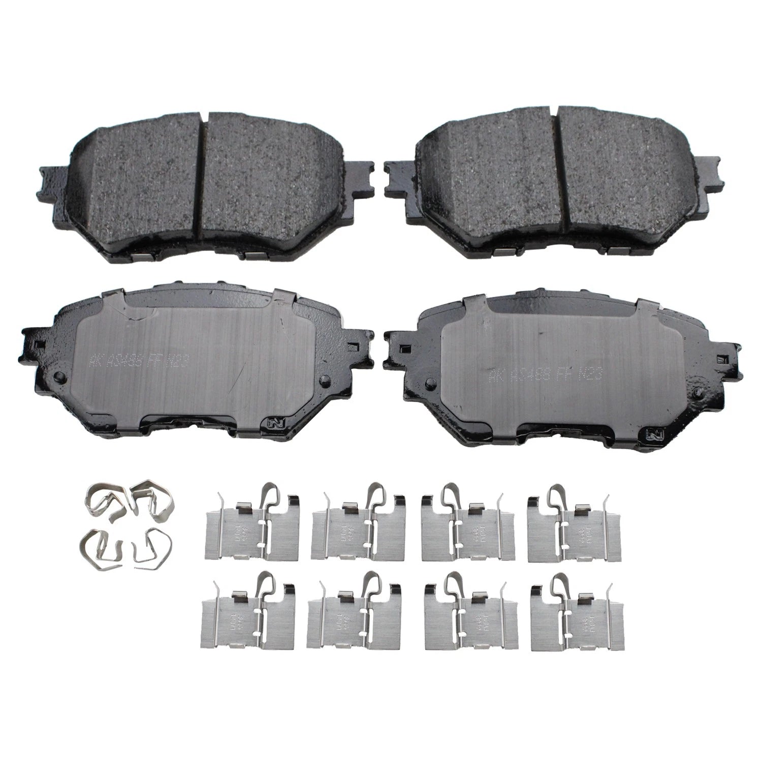 Front Rotors & Akebono ProACT Ceramic Brake Pads Kit for 3 Sport (FWD)