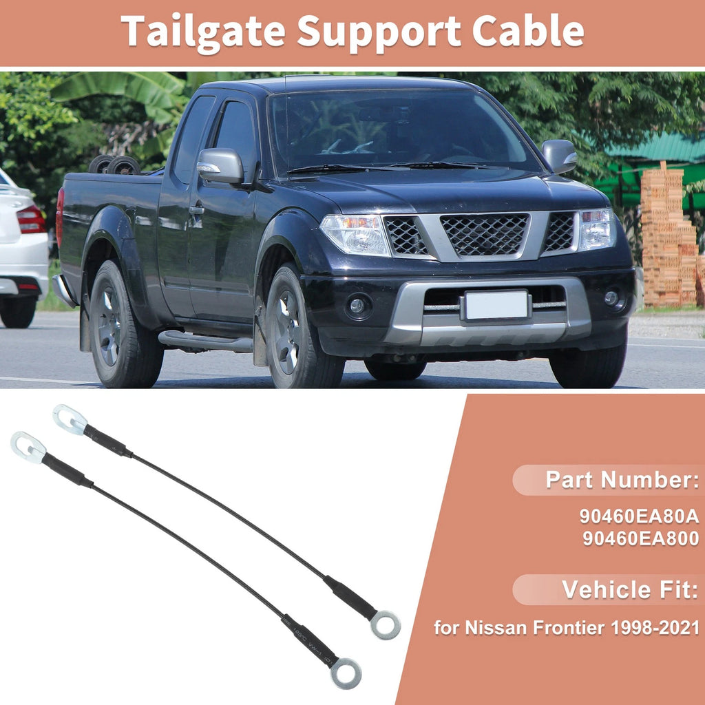 Tailgate Support Cable for Nissan Frontier (1998–2021) No.90460EA80A/90460EA800
